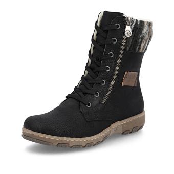 Dámská kotníková obuv RIEKER Z0123-01 černá W5