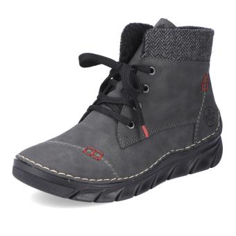 Dámská kotníková obuv RIEKER 55031-45 šedá W5