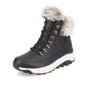 Dámská kotníková obuv RIEKER W0063-00 černá W5