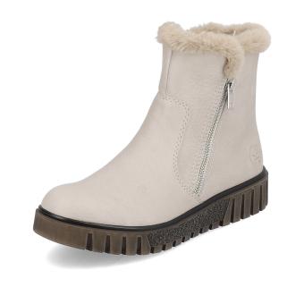 Dámská kotníková obuv RIEKER Y3481-60 béžová W5