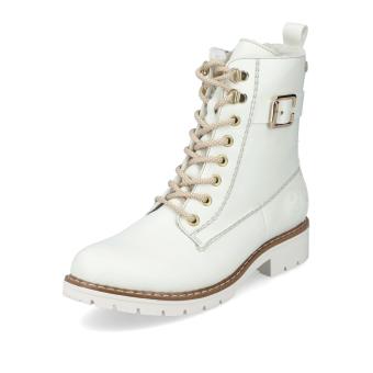 Dámská kotníková obuv RIEKER Y9126-80 bílá W5