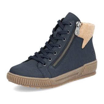 Dámská kotníková obuv RIEKER N0709-15 modrá W5