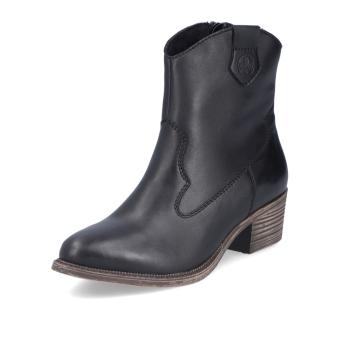 Dámská kotníková obuv RIEKER 73150-01 černá W4