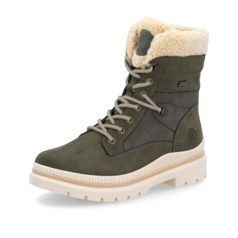 Dámská kotníková obuv REMONTE D0C77-54 zelená W5