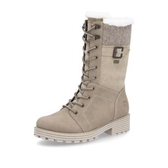 Dámské kozačky REMONTE D0W72-20 béžová W4