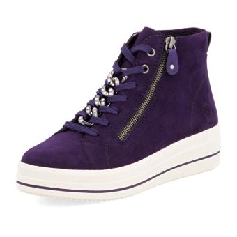 Dámská kotníková obuv REMONTE D1C70-30 fialová W4