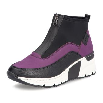 Dámská kotníková obuv RIEKER N6352-30 fialová W4