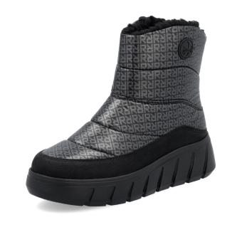 Dámská kotníková obuv RIEKER Y3552-00 černá W5