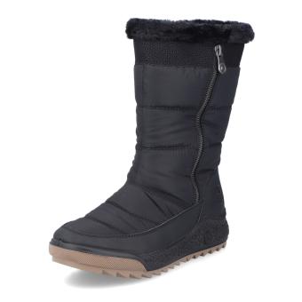 Dámské kozačky RIEKER Y4765-00 černá W4