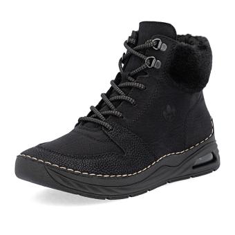 Dámská kotníková obuv RIEKER 44555-00 černá W5