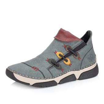 Dámská kotníková obuv RIEKER 45983-14 modrá W5