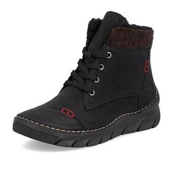 Dámská kotníková obuv RIEKER 55031-00 černá W5