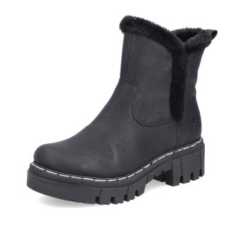 Dámská kotníková obuv RIEKER 74082-00 černá W5