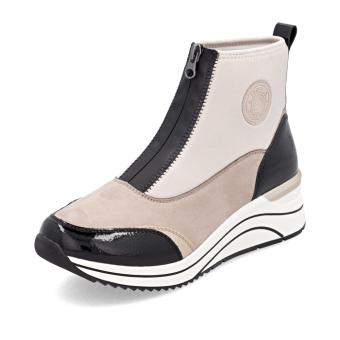 Dámská kotníková obuv REMONTE D0T78-60 béžová W5