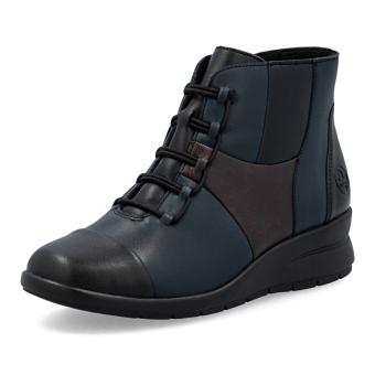Dámská kotníková obuv RIEKER L4858-14 modrá W5