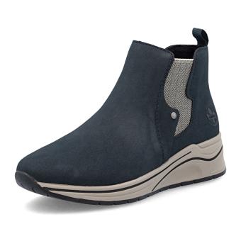 Dámská kotníková obuv RIEKER N9561-14 modrá W5