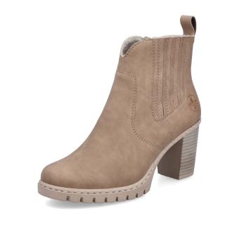 Dámská kotníková obuv RIEKER Y2571-20 béžová W5