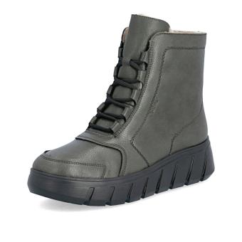 Dámská kotníková obuv RIEKER Y3505-52 zelená W5