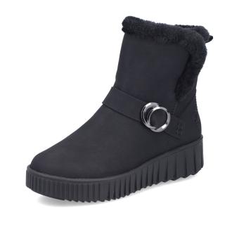 Dámská kotníková obuv RIEKER Y6166-00 černá W5