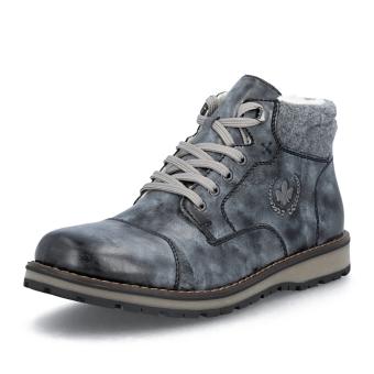 Pánská kotníková obuv RIEKER 38400-15 modrá W5