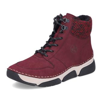 Dámská kotníková obuv RIEKER 45955-35 červená W5