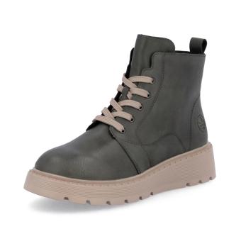 Dámská kotníková obuv RIEKER 70405-52 zelená W5