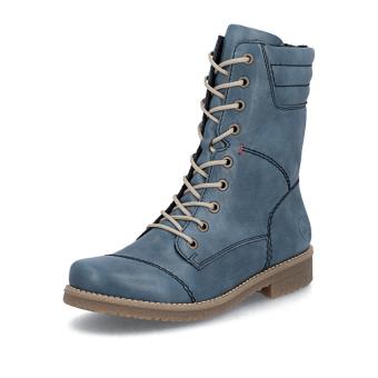 Dámská kotníková obuv RIEKER 73570-14 modrá W5