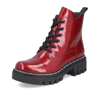 Dámská kotníková obuv RIEKER 74020-33 červená W5