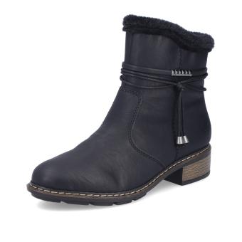 Dámská kotníková obuv RIEKER 77260-00 černá W5