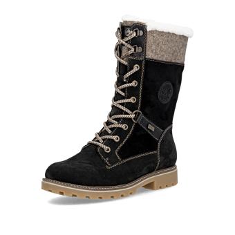 Dámské kozačky REMONTE D8474-03 černá W5