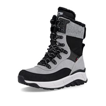 Dámská kotníková obuv RIEKER W0066-40 šedá W5