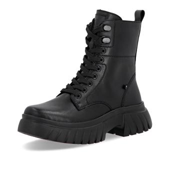 Dámská kotníková obuv RIEKER W1870-02 černá W5