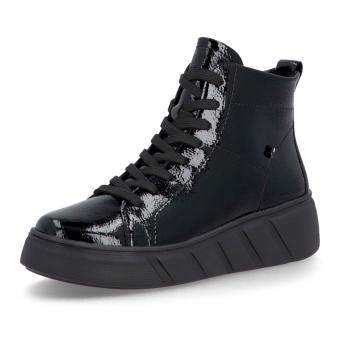 Dámská kotníková obuv RIEKER W2661-01 černá W5