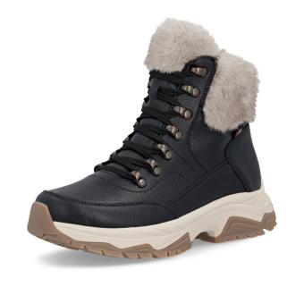 Dámská kotníková obuv RIEKER W3971-00 černá W5