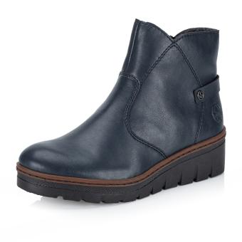 Dámská kotníková obuv RIEKER X9164-14 modrá W5