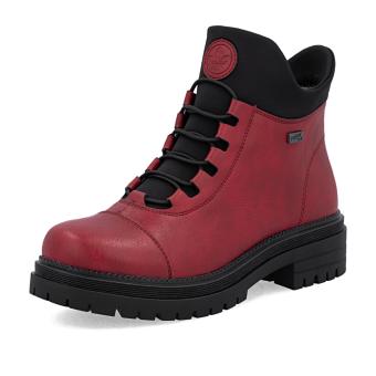 Dámská kotníková obuv RIEKER Y3163-36 červená W5