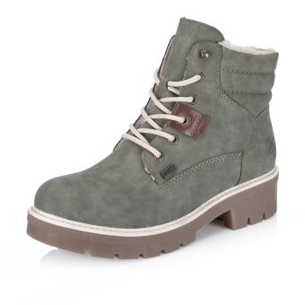 Dámská kotníková obuv RIEKER Y8120-54 zelená W5