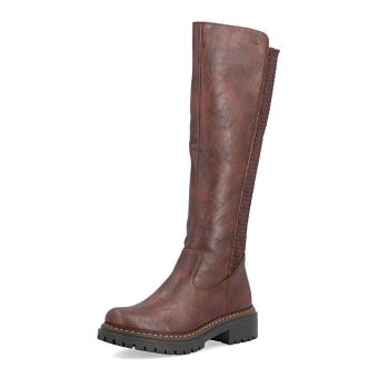 Dámské kozačky RIEKER 72657-22 hnědá W6