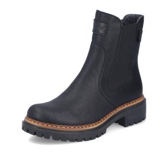 Dámská kotníková obuv RIEKER 72660-00   BLACK   H/W6