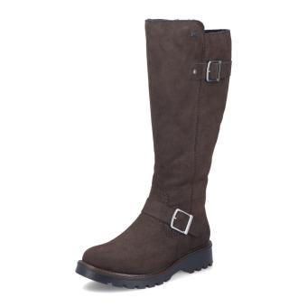 Dámské kozačky RIEKER 73292-25 hnědá W6