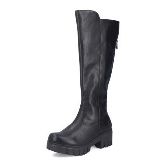 Dámské kozačky RIEKER 74597-00 černá W6