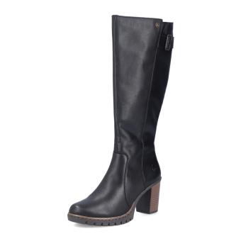 Dámské kozačky RIEKER Y2581-00 černá W6