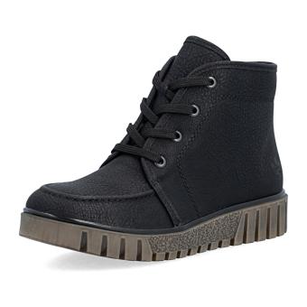 Dámská kotníková obuv RIEKER Y3407-00   BLACK   H/W6