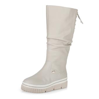 Dámské kozačky RIEKER Y6370-60 béžová W6