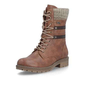 Dámská kotníková obuv RIEKER Y9107-24 hnědá W6