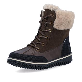 Dámská kotníková obuv RIEKER Z4203-25   BROWN   H/W6