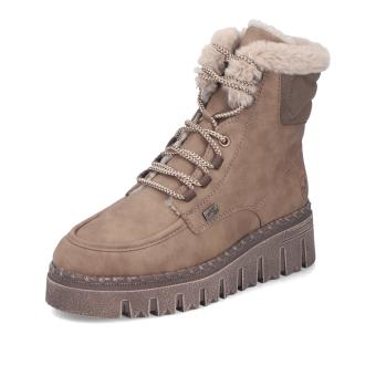Dámská kotníková obuv RIEKER Z8906-20   BEIGE   H/W6