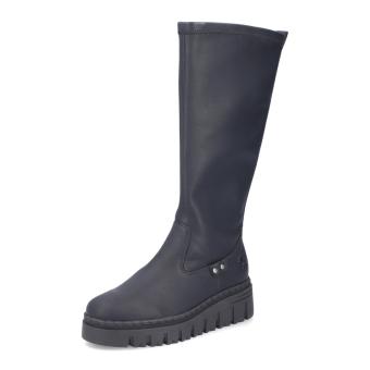 Dámské kozačky RIEKER Z8990-00 černá W6