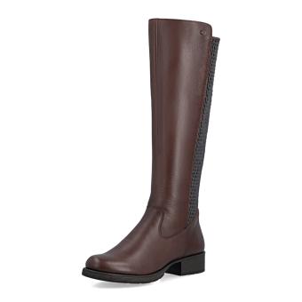 Dámské kozačky RIEKER Z9591-29 hnědá W6