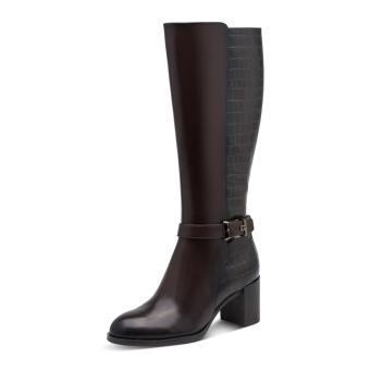 Dámské kozačky TAMARIS 25519-47-304 hnědá W6